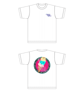 【ホワイト×ミント】THG ICE CREAM logo T-shirt 