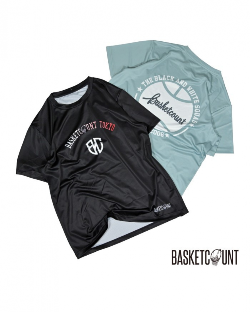 オリジナルTシャツ：BASKETCOUNT