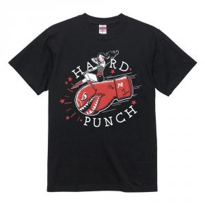 HARD PUNCH T-shirt　ブラック　【受注生産】 