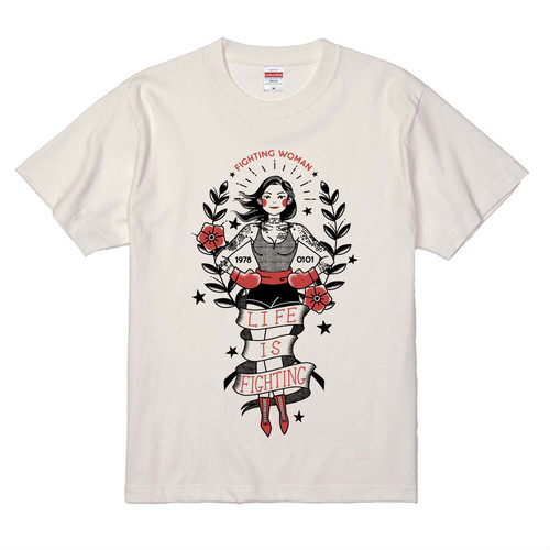 Fighting Woman T-shirt Tシャツ