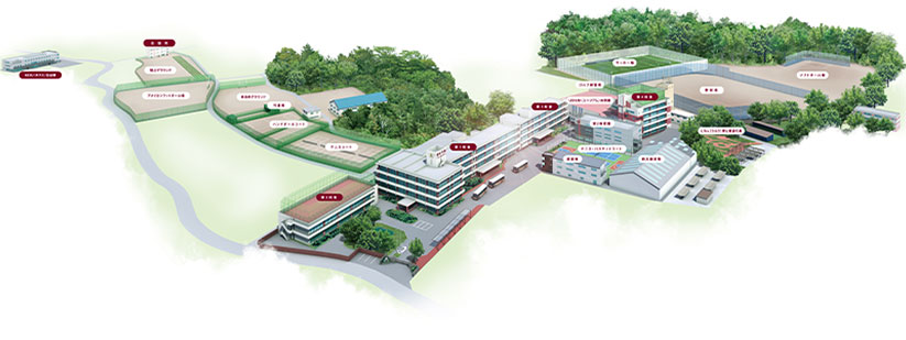 浦和学院高等学校の施設を利用させて頂いてます