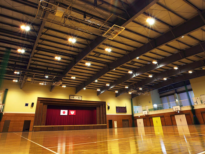 浦和学院高等学校の体育館