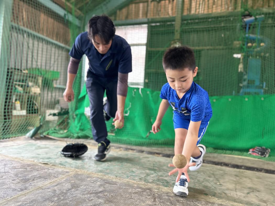 幼稚園児パーソナルレッスンの様子