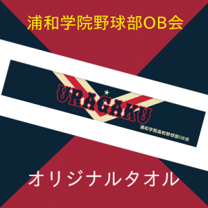 野球部OB会オリジナルタオル 