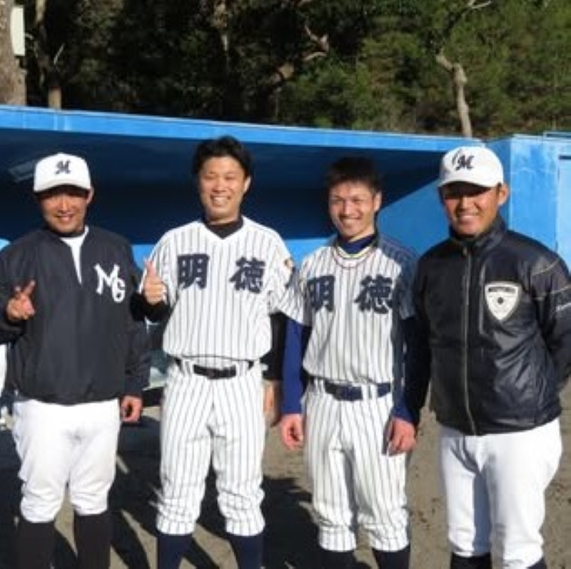 2018年OB親睦野球にて