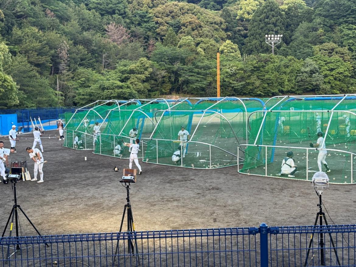 夕暮れ時迄は練習時間確保中です