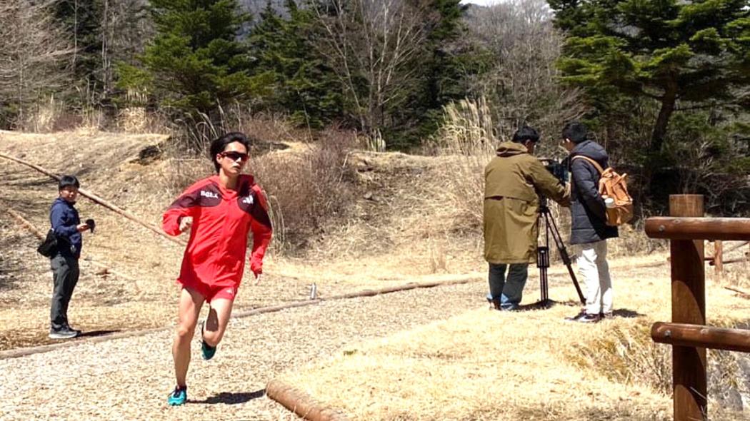 静岡県裾野市での公開練習