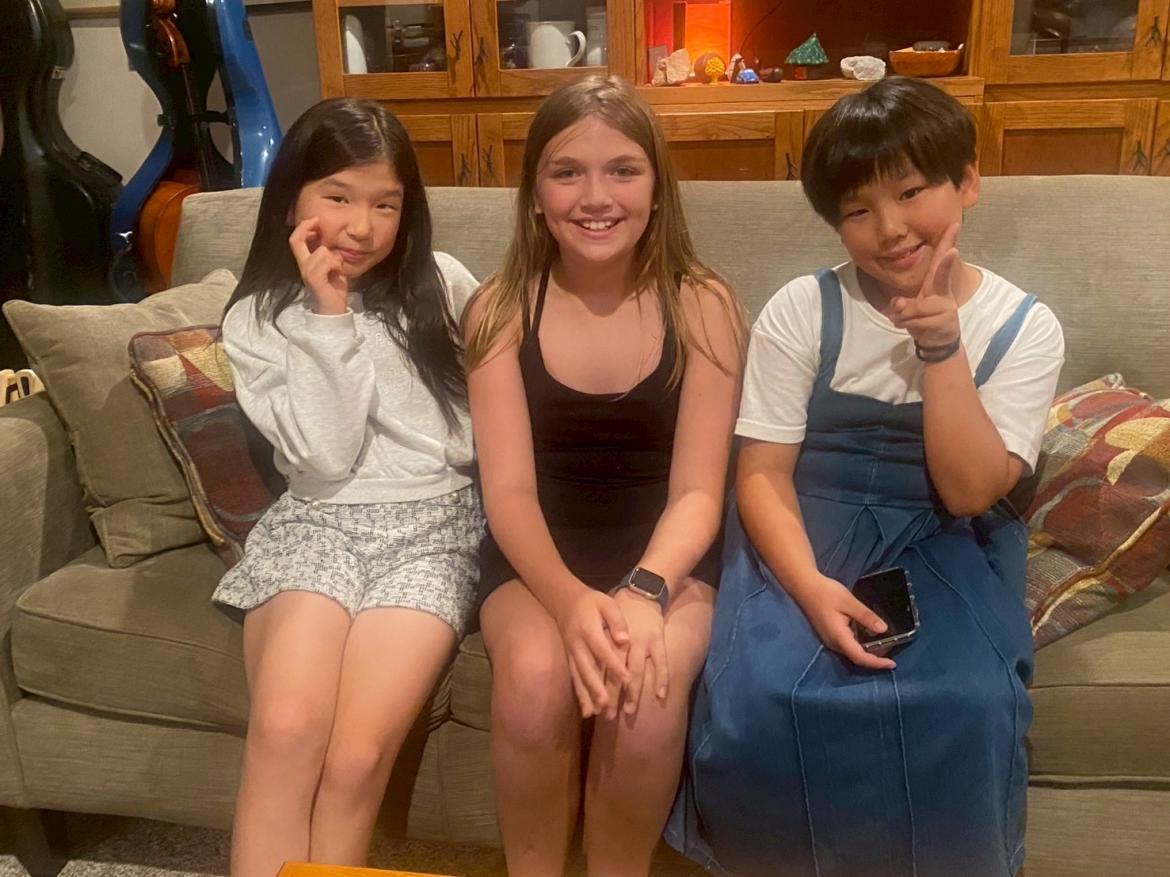 ホームステイは３泊